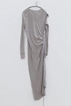 Marc Le Bihan One-shoulder cotton dress 2853 series France MLB-2853 E23-JN mastic 2853 E23